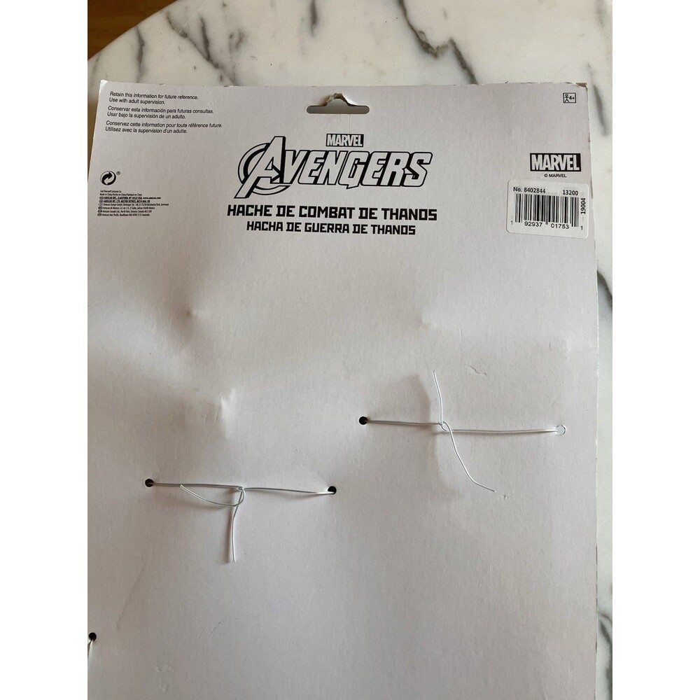 Marvel Avengers Thanos Battle Axe‎ New Unopened #8402844 Halloween - Picture 6 of 6